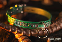 Load image into Gallery viewer, Leather Celtic Knot Training Collar
