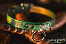 Load image into Gallery viewer, Leather Celtic Knot Training Collar
