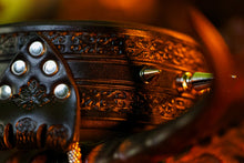 Load image into Gallery viewer, Leather Spiked Formal Slave Collar
