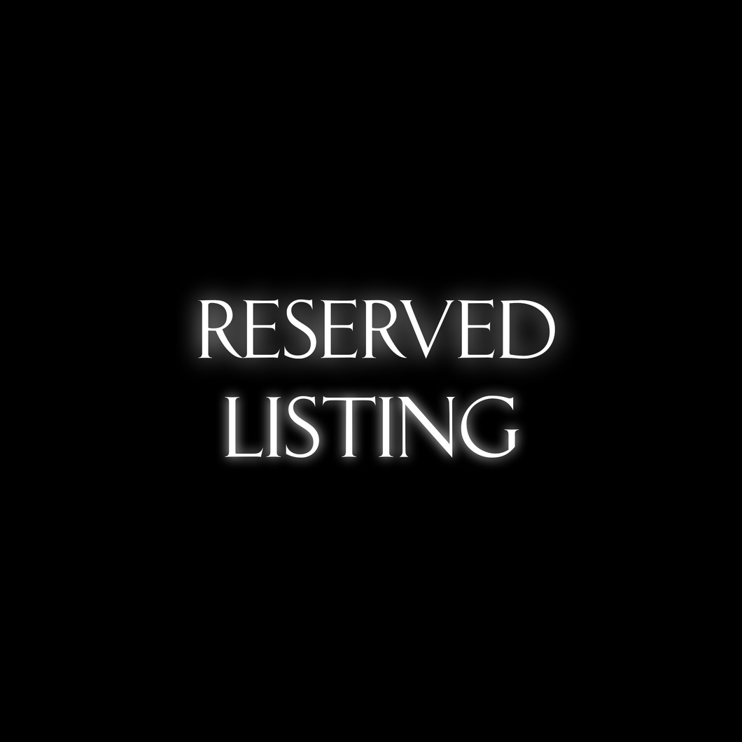 Reserved Listing