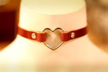 Load image into Gallery viewer, Heart Ring Day Collar
