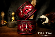 Load image into Gallery viewer, Leather Wrist Cuffs-Baroque
