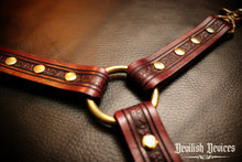 Load image into Gallery viewer, Leather Hogtie-3 Point
