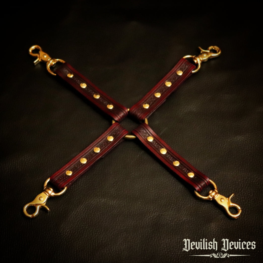 Leather Hogtie-4 Point