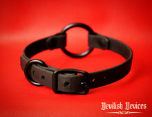 Load image into Gallery viewer, Vegan Leather Day Collar -Monochrome Black
