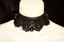 Load image into Gallery viewer, Mourning Collar-Black Cat Bell
