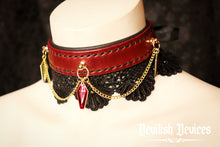 Load image into Gallery viewer, Mourning Collar-Red Death
