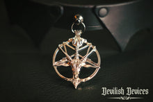 Load image into Gallery viewer, Leather Baphomet Choker
