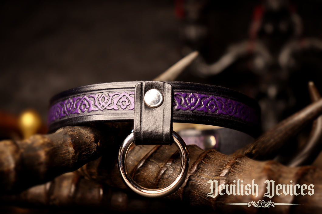 Leather Filligree Training Collar