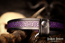 Load image into Gallery viewer, Leather Filligree Training Collar
