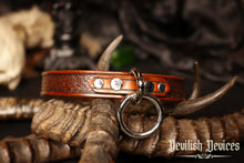 Load image into Gallery viewer, Leather Training Collar-Norse Knot
