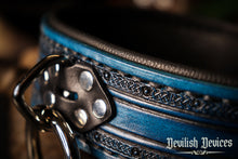 Load image into Gallery viewer, Leather Formal Collar-Celtic Knot
