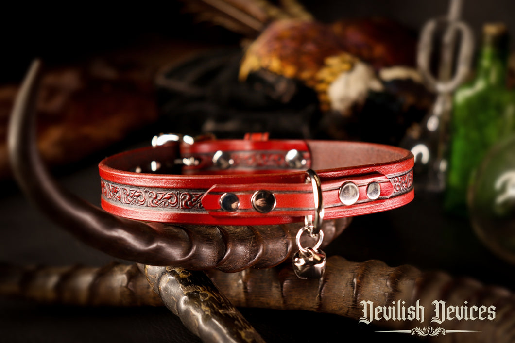 Leather Bell Collar