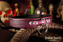 Load image into Gallery viewer, Leather Celtic Knot Play Collar
