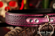 Load image into Gallery viewer, Leather Celtic Knot Play Collar
