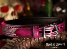 Load image into Gallery viewer, Leather Celtic Knot Play Collar
